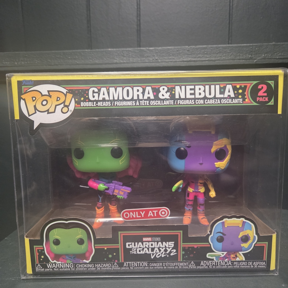 Funko Pop Infinity Saga Gamora & Nebula Figures